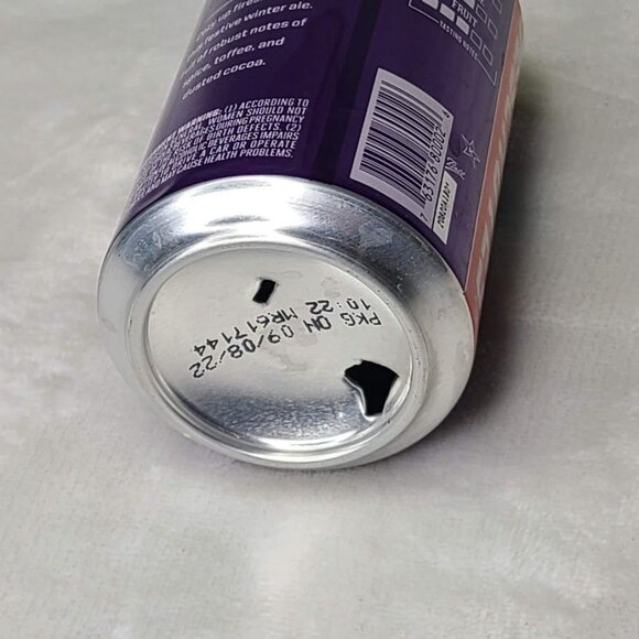 Deschutes Jubelale Winter Ale Bend OR Oregon Empty Beer Can Bottom Opened Orb - Picture 7 of 8